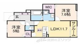 グランドフォレスト２間取り図面