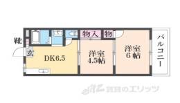 ラウレア生駒間取り図面
