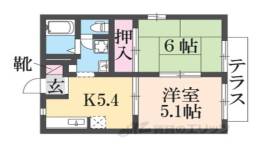 ファミールコーポ高屋2間取り図面