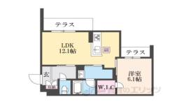 シャーメゾン　ケイティーエムサード間取り図面
