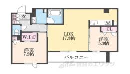 シャーメゾン　ケイティーエムサード間取り図面