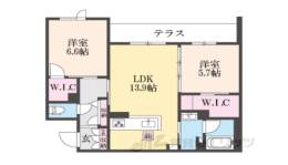 シャーメゾン　ケイティーエムサード間取り図面
