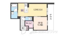シャーメゾン　ケイティーエムサード間取り図面