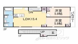 貸家間取り図面