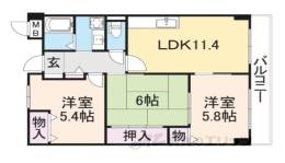 ルシェール立花間取り図面