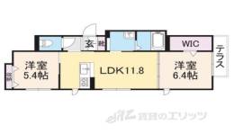 シャーメゾン香蘭間取り図面
