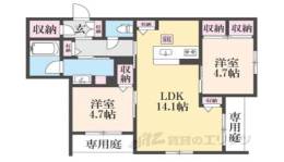シャーメゾンアリー間取り図面