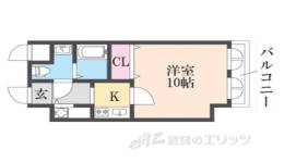 メゾンパティオ２間取り図面