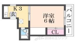 武庫之荘ヴィラ間取り図面