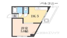 ハイツ東山間取り図面