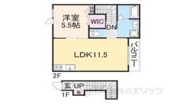Ｐｏｉｒｅ東生駒間取り図面