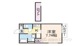 ＫＴＩレジデンス武庫川１間取り図面
