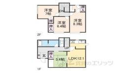 貸家間取り図面