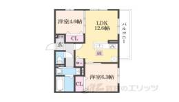 ＧＲＡＭＭ深草Ｎｏｒｔｈ間取り図面