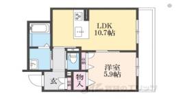 セントリヴィエ京都嵐山３間取り図面