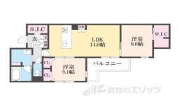 シャーメゾン　リベル間取り図面