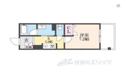 レフィシア城南宮道東間取り図面