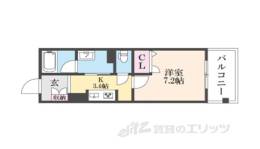 レフィシア城南宮道東間取り図面