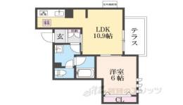 レフィシア城南宮道東間取り図面