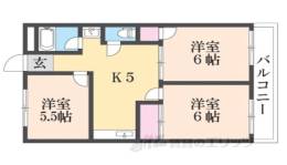第一高山ハイツ間取り図面