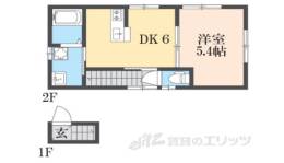 社家長屋町アパート間取り図面