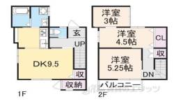 貸家間取り図面
