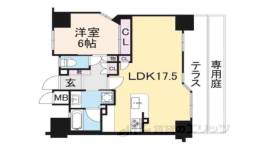 アベニール三条油小路間取り図面
