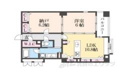 コンフォール御所南間取り図面