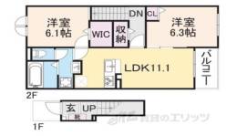 ノーブルクレイン間取り図面