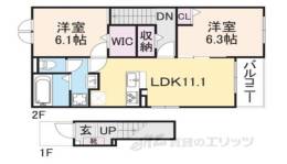 ノーブルクレイン間取り図面