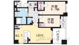 ブランズ京都御所西間取り図面