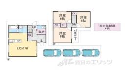 貸家間取り図面