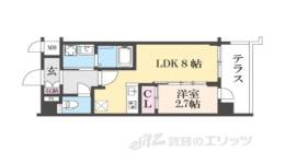 アドバンス京都クラッセ間取り図面