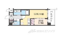アドバンス京都クラッセ間取り図面