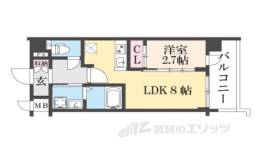 アドバンス京都クラッセ間取り図面