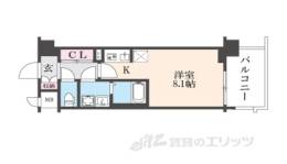 アドバンス京都クラッセ間取り図面