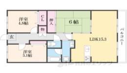エメラルドマンション膳所　間取り図面