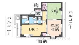 サンライフ若江東間取り図面