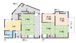 貸家間取り図面