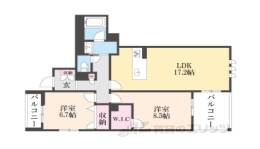 シャーメゾン　オーク間取り図面