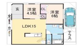 貸家間取り図面