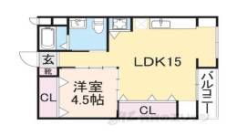 奈良コーポラス間取り図面