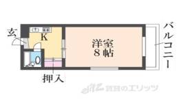 岡田ハイツ間取り図面