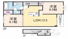 カーサ　サリチェ間取り図面