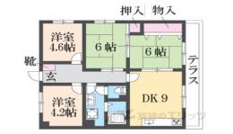サンヒルズスギモト２間取り図面