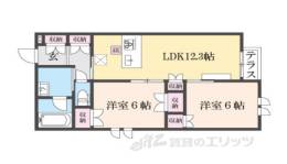 ヘーベルメゾン紫明間取り図面