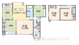 貸家間取り図面