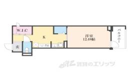 VENT BLEU御幸町間取り図面