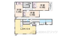 貸家間取り図面