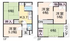 貸家間取り図面